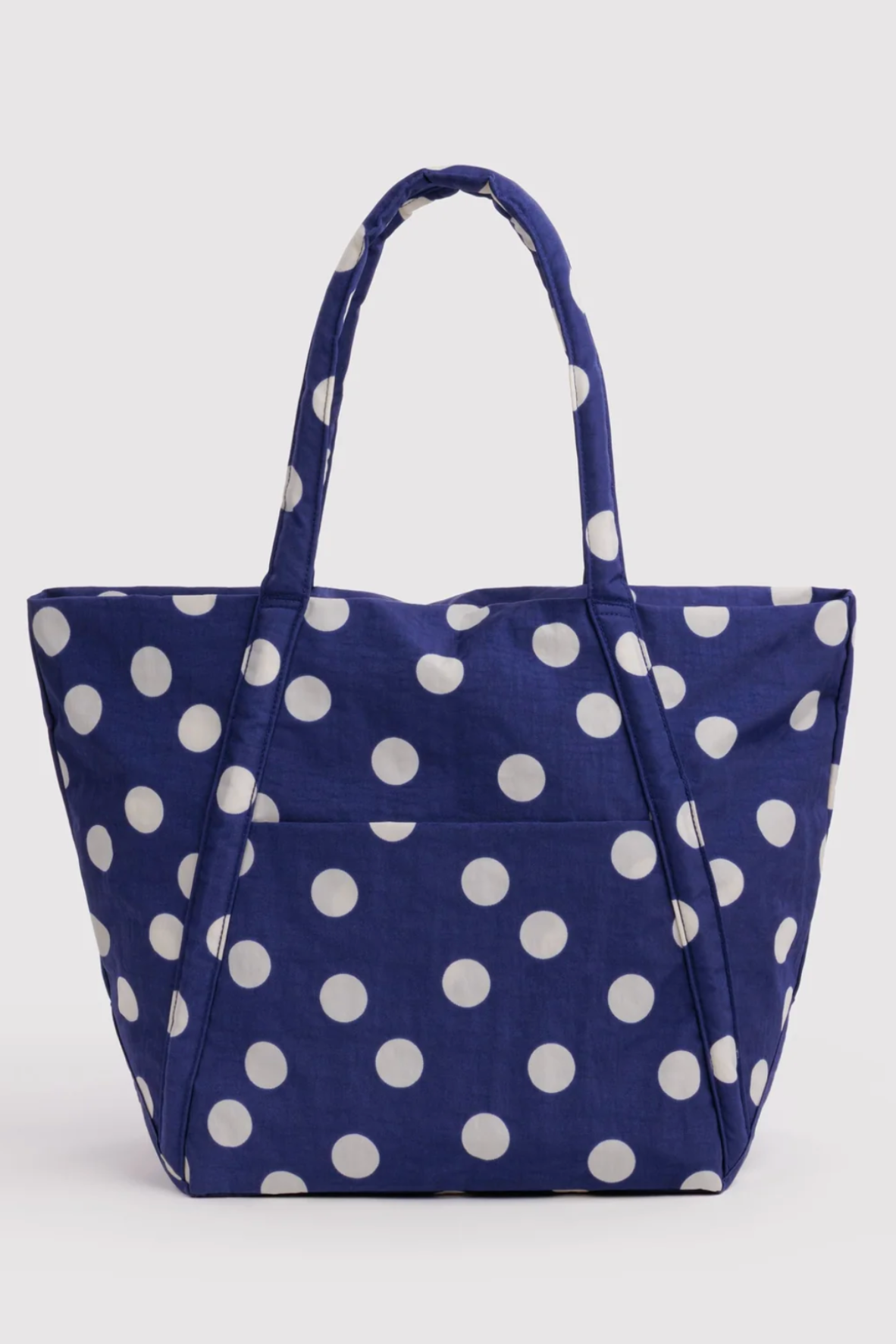 Baggu Navy & Cream Polka Dot Cloud Bag - The Mercantile London