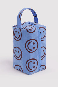 Baggu Misty Blue Happy Dopp Kit - The Mercantile London