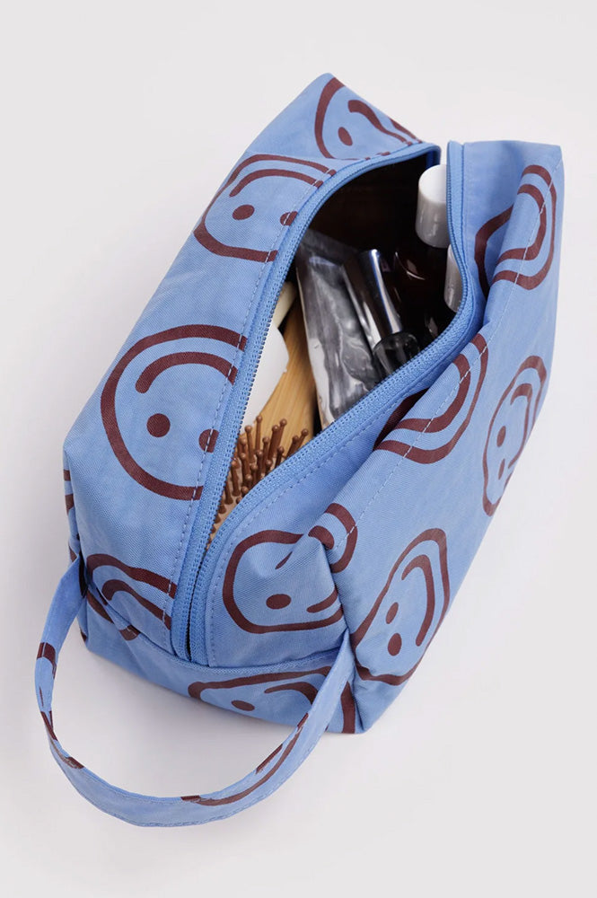 Baggu Misty Blue Happy Dopp Kit - The Mercantile London
