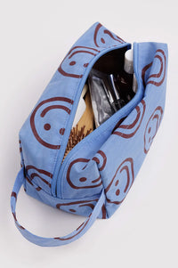 Baggu Misty Blue Happy Dopp Kit - The Mercantile London