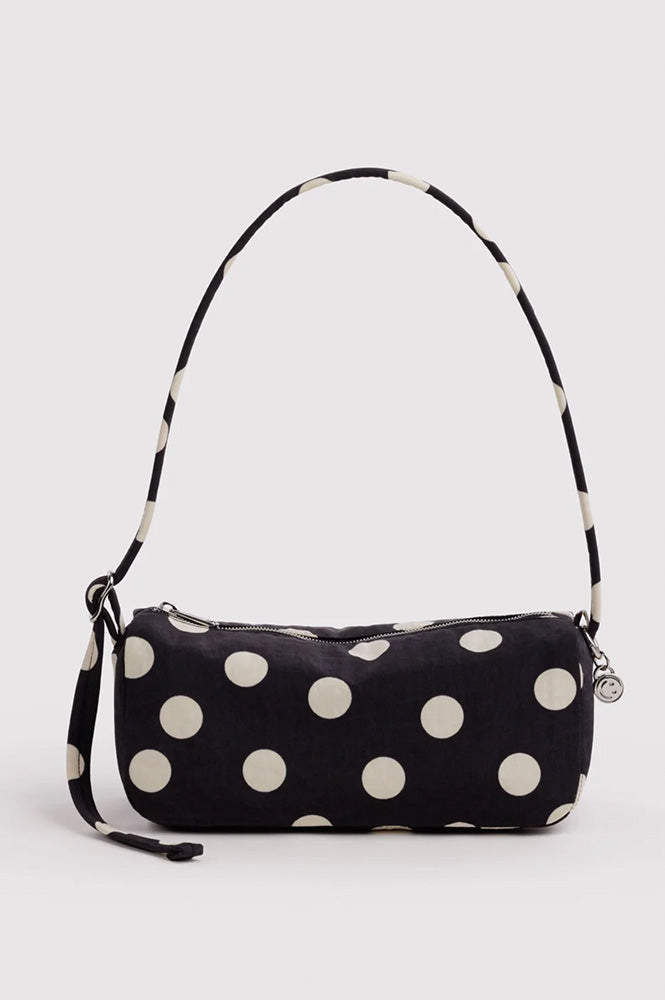 Baggu Black & Cream Polka Dot Loaf Bag - The Mercantile London