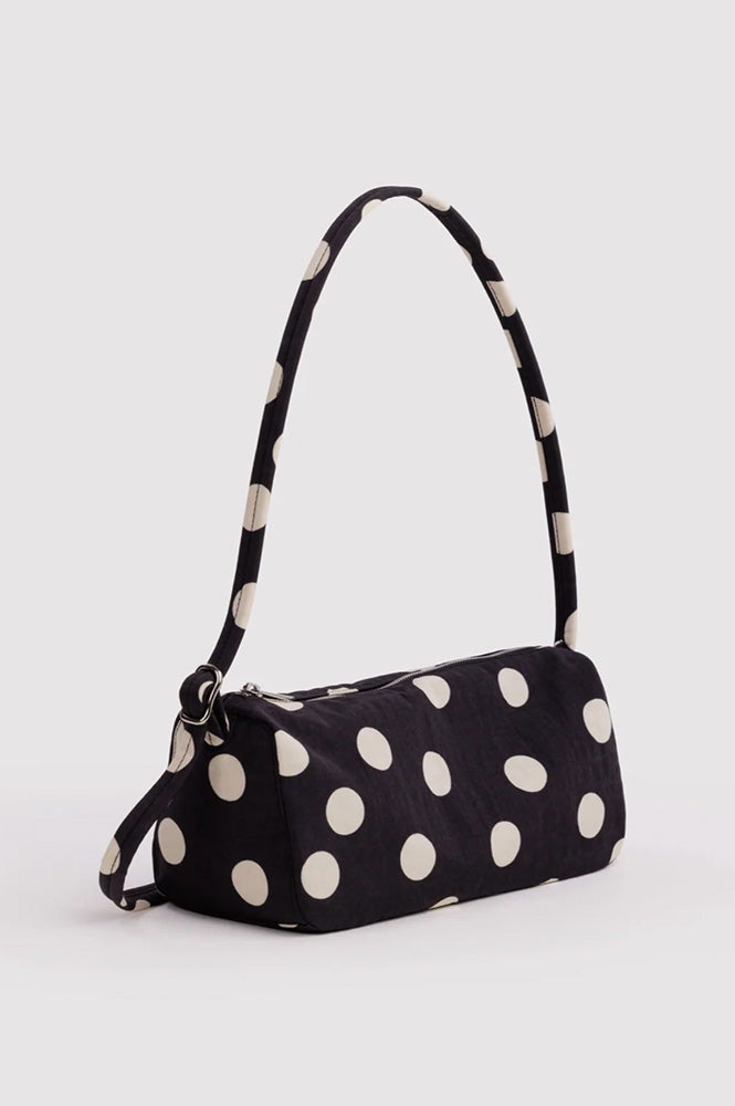 Baggu Black & Cream Polka Dot Loaf Bag - The Mercantile London