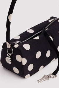 Baggu Black & Cream Polka Dot Loaf Bag - The Mercantile London
