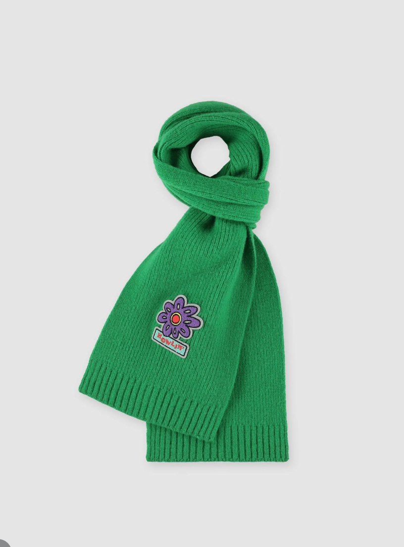 Howlin Green Delight Flower Scarf - The Mercantile London