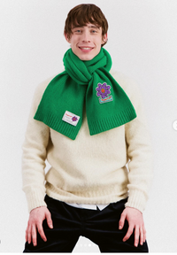 Howlin Green Delight Flower Scarf - The Mercantile London