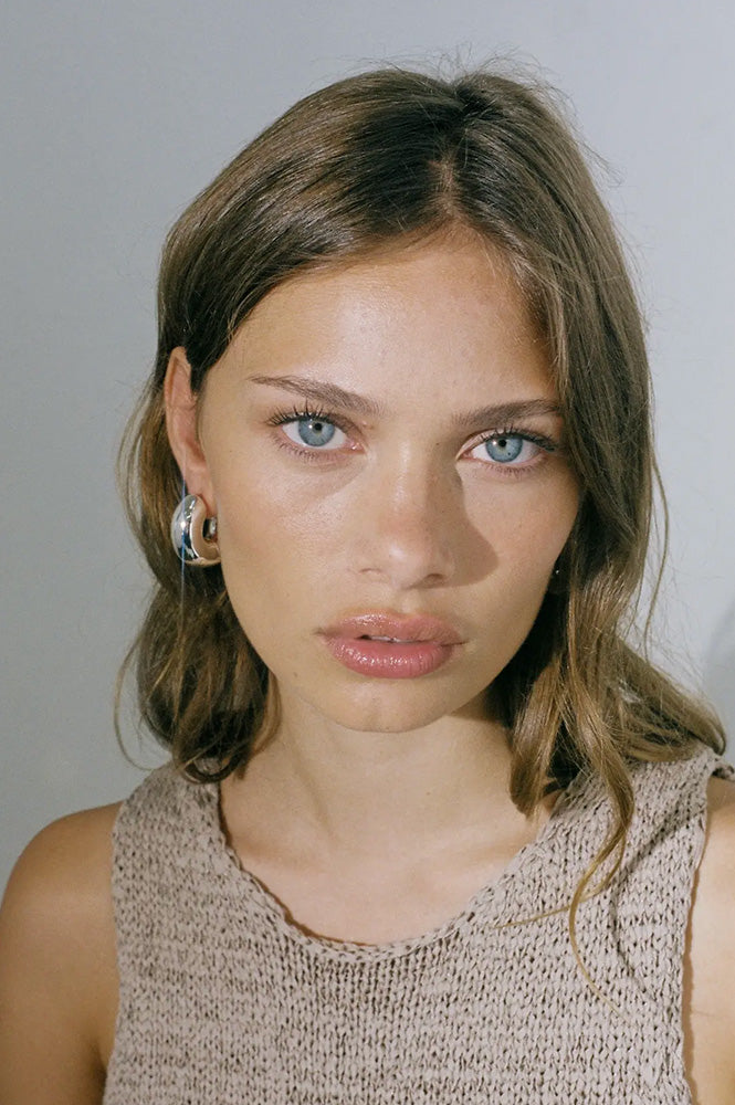 Shyla Silver Palma Earrings - The Mercantile London