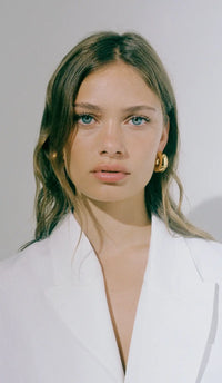 Shyla Palma Earrings in Gold - The Mercantile London
