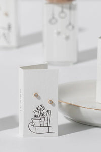 One & Eight Festive Crystal Studs