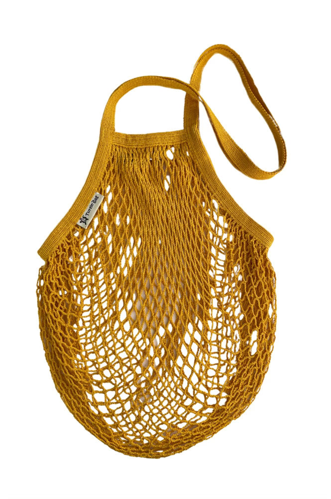 Turtle Bags Gold String Bag - The Mercantile London