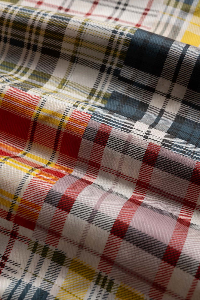 Howlin Magic Shaggy Bear Tropical Madras Pouch - The Mercantile London