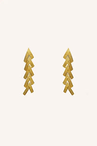 By-Bar Farrah Gold Earrings