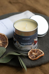 St. Eval Inspiritus Scented Tin Candle - The Mercantile London