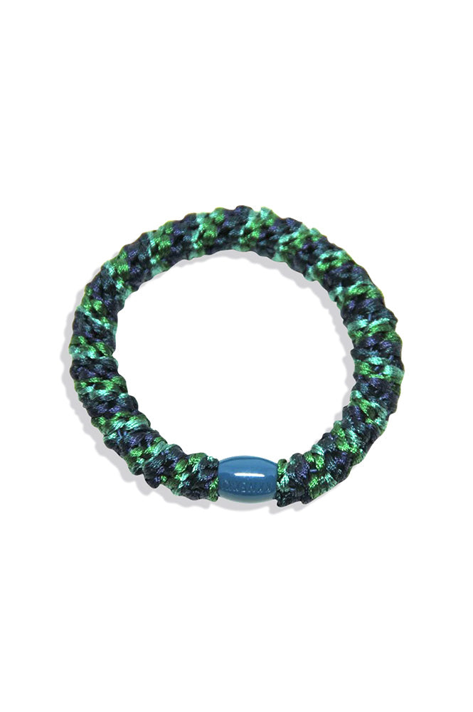Kknekki Mix Navy-Forest Green Hair Tie - The Mercantile London