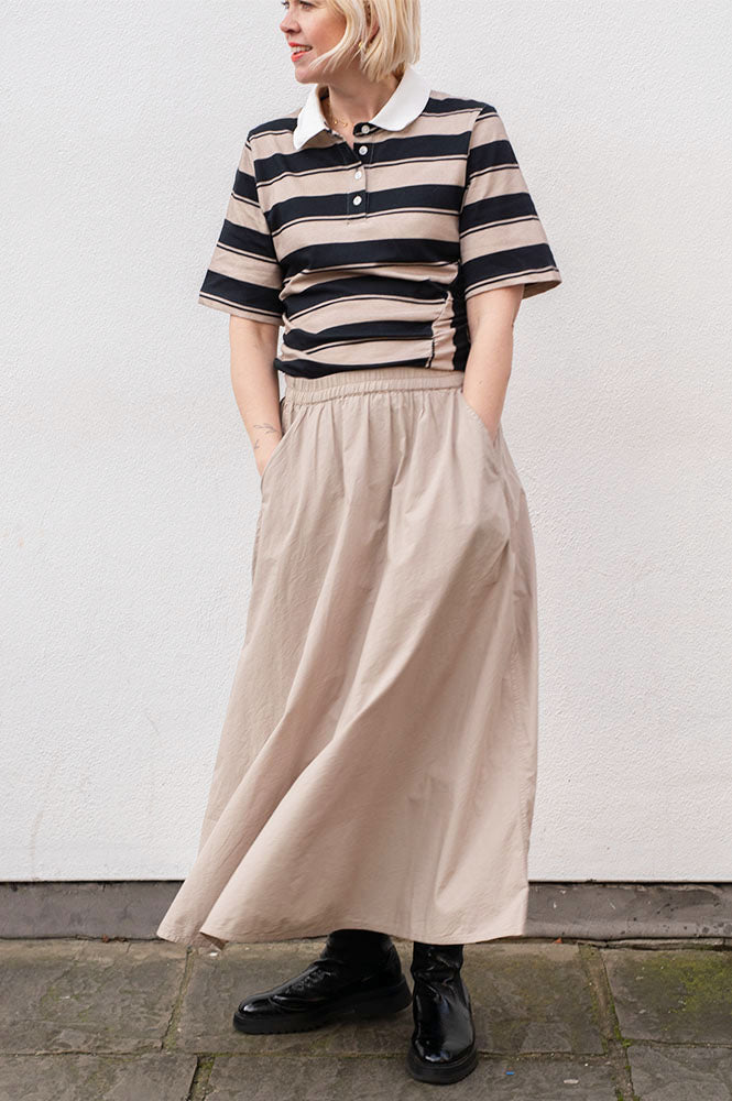 Project AJ117 Hailey Khaki Skirt - The Mercantile London