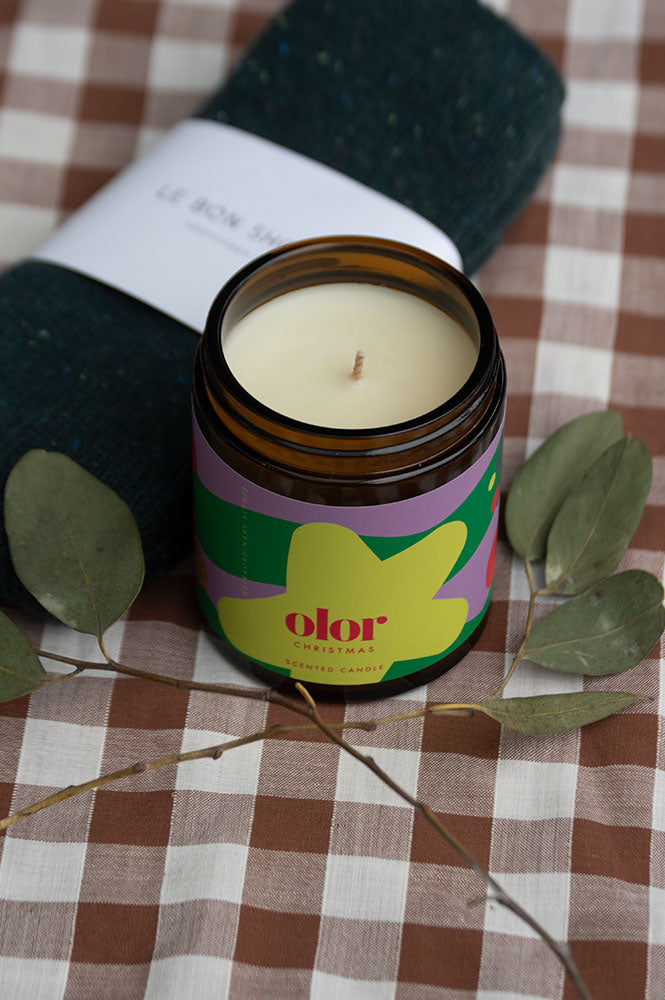 Olor Christmas Jar Candle - The Mercantile London