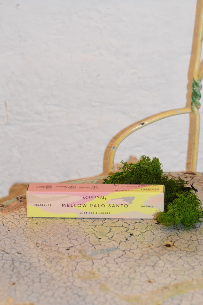 Scentsual Mellow Palo Santo Incense Sticks - The Mercantile London