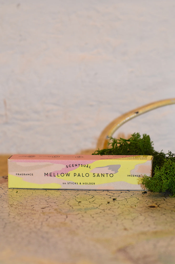 Scentsual Mellow Palo Santo Incense Sticks - The Mercantile London