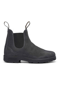 Blundstone 1910 Steel Grey Wax Suede Boots