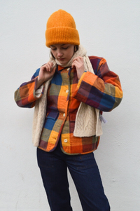 Dedicated Voxtorp Quilted Flannel Check Jacket