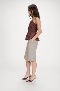 Grace & Mila Valo Chocolate Top - The Mercantile London