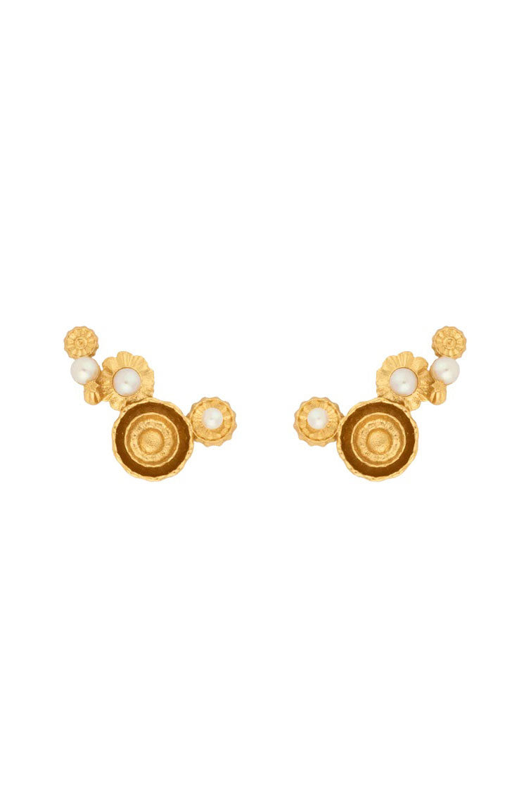 Vincent Venus Meadow Cluster Earrings - The Mercantile London