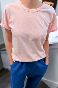 Le Bon Shoppe Vintage Boy Baby Pink Tee