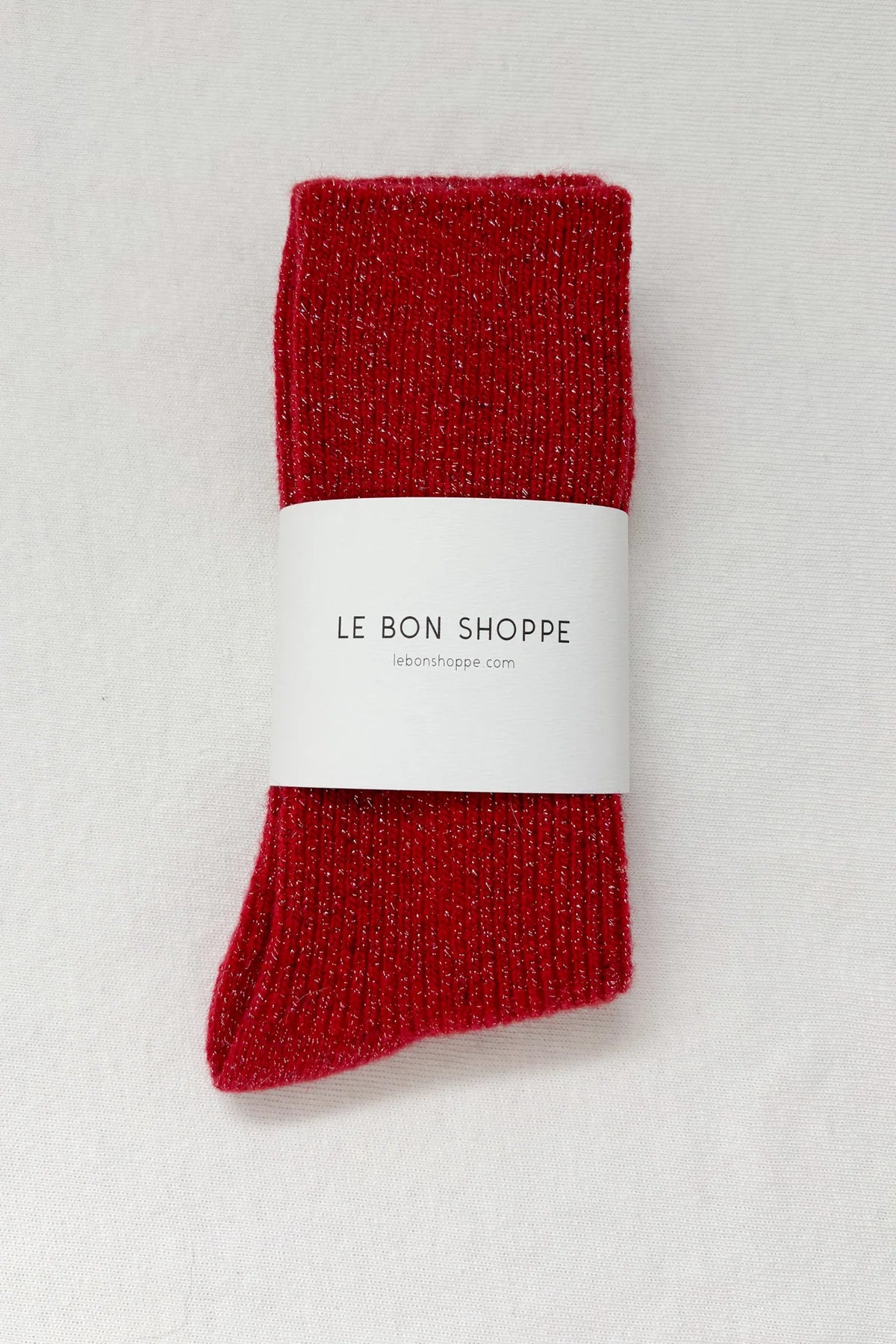 Le Bon Shoppe Winter Sparkle Poinsettia Socks - The Mercantile London