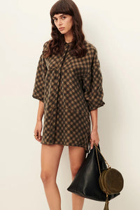 Sessùn Courtney Moss Mood Shirt Dress - The Mercantile London