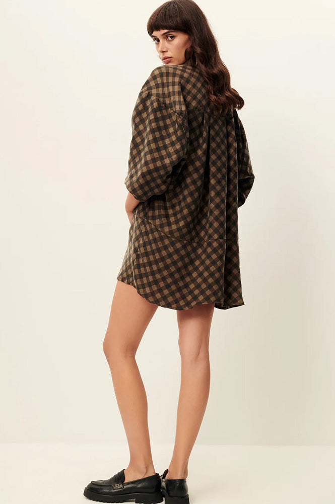 Sessùn Courtney Moss Mood Shirt Dress - The Mercantile London