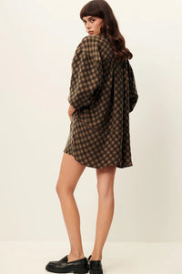 Sessùn Courtney Moss Mood Shirt Dress - The Mercantile London