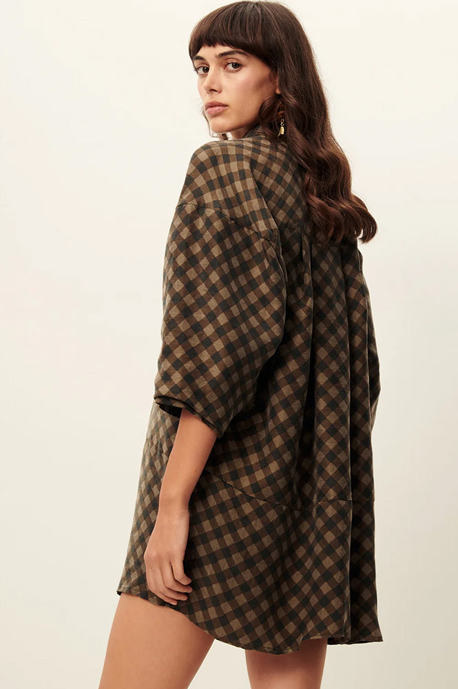Sessùn Courtney Moss Mood Shirt Dress - The Mercantile London