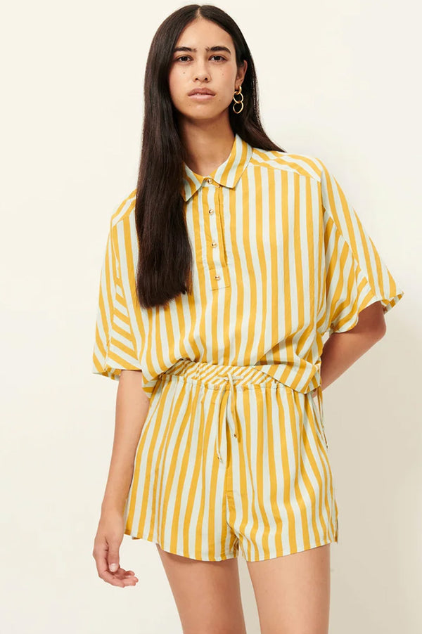 Sessùn Lido Lagune Striped Shirt - The Mercantile London