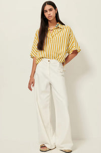 Sessùn Lido Lagune Striped Shirt - The Mercantile London