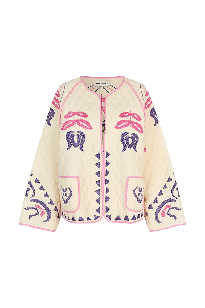 Lolly's Laundry Wilma Creme Jacket - The Mercantile London