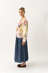 Lolly's Laundry Wilma Creme Jacket - The Mercantile London