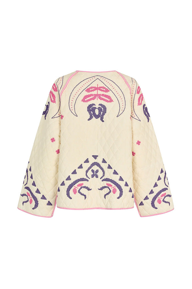 Lolly's Laundry Wilma Creme Jacket - The Mercantile London