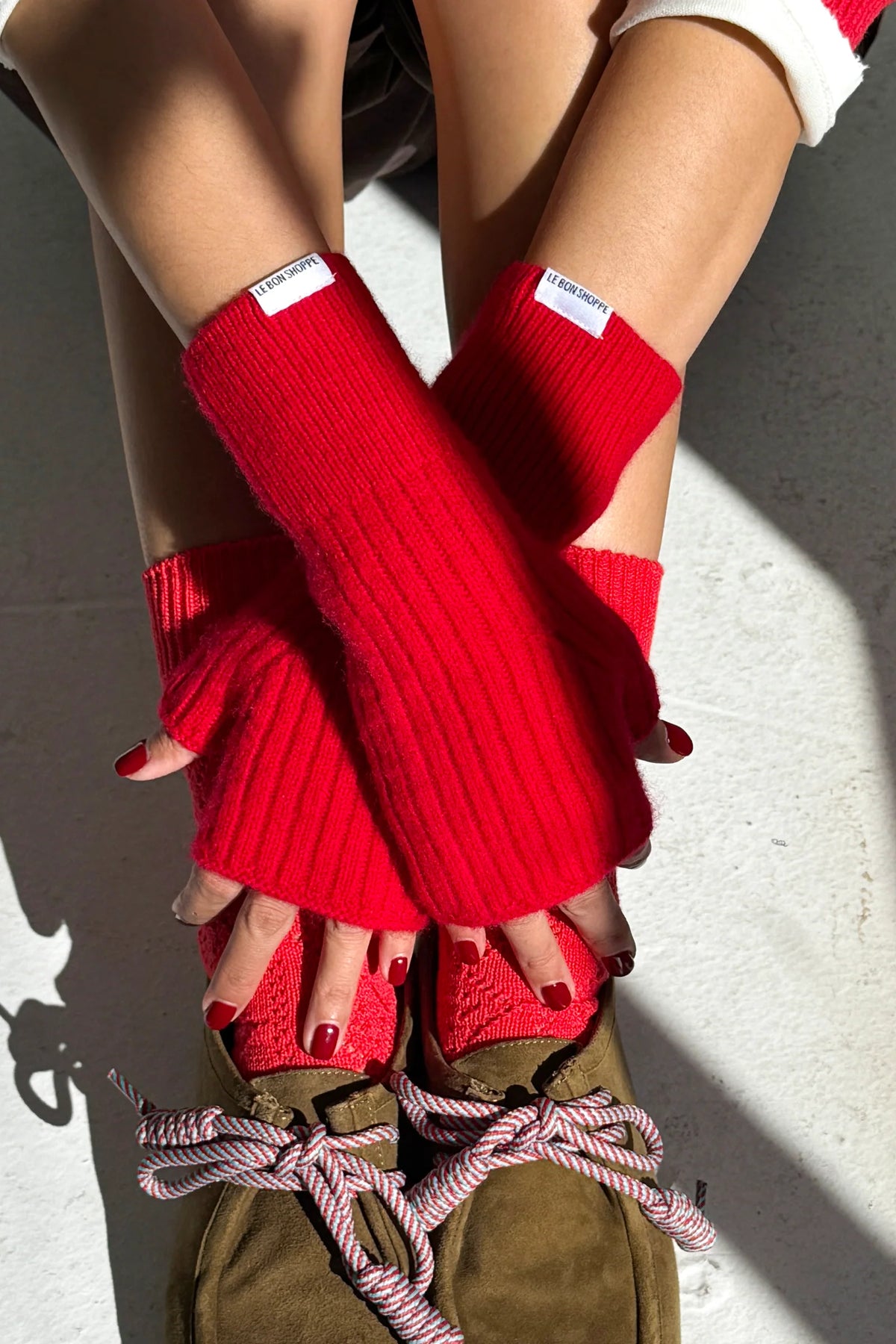 Le Bon Shoppe Red Wrist Warmer