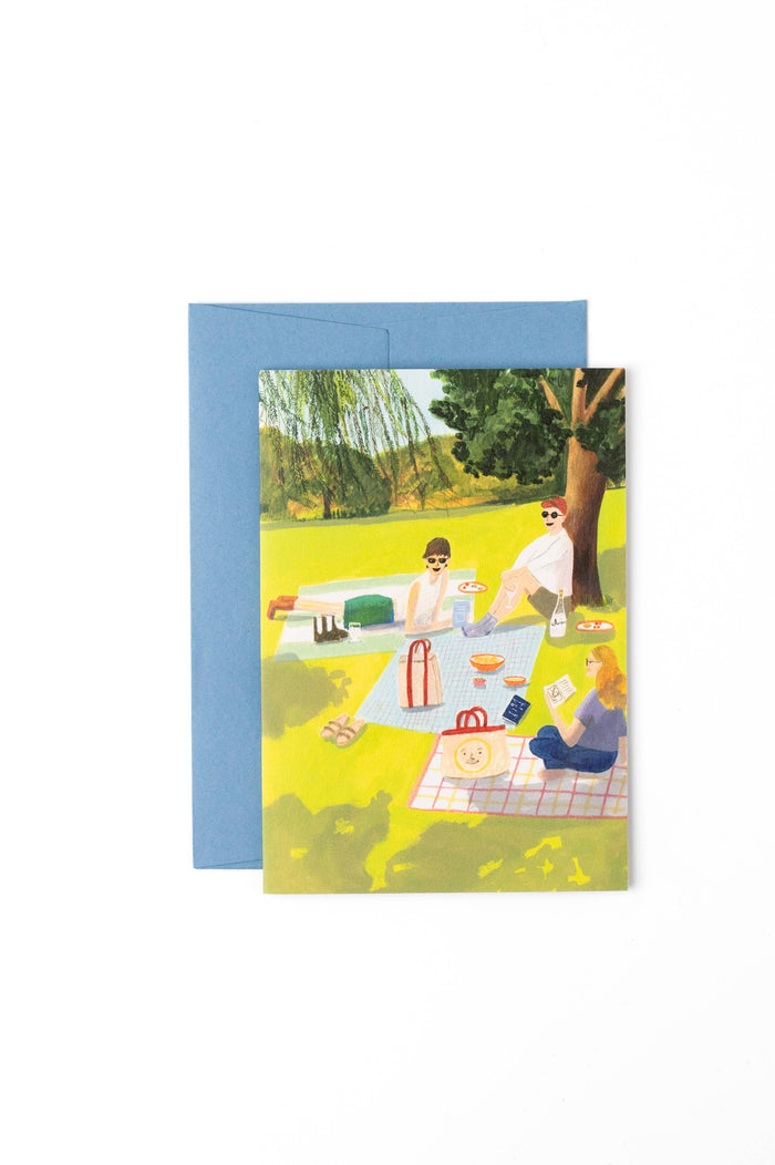 At the Park Card | Friendship | Summer Picnic | Plastic Free - The Mercantile London