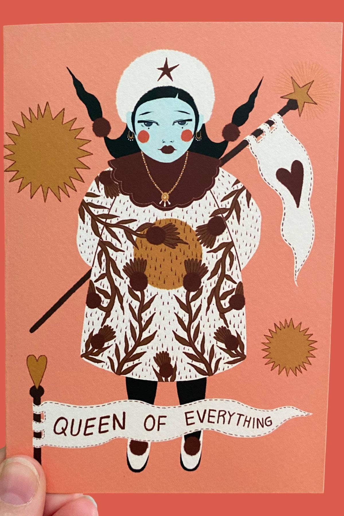 Piece Of The Peach Queen of Everything Card