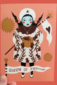 Piece Of The Peach Queen of Everything Card