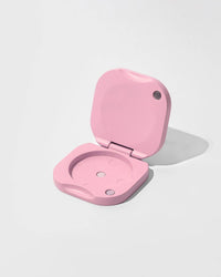 REFILLABLE VESSEL PINK SUEDE - The Mercantile London