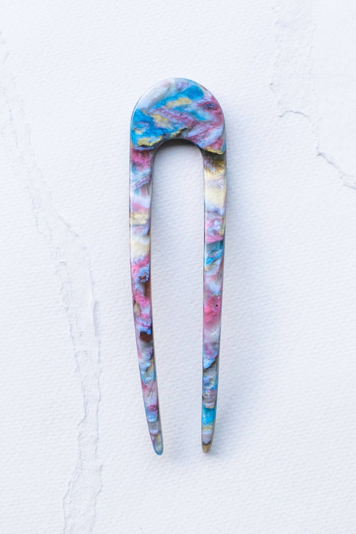 Eco The French Hair Pin: Ocean Blue - The Mercantile London