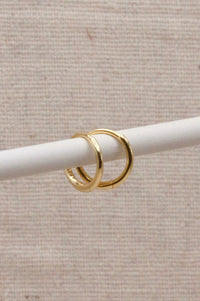 Everyday Gold Essential Huggie Hoops - The Mercantile London