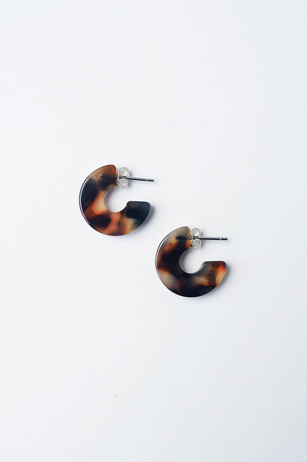 Custom Made Foret Super Mini Hoop Earrings - The Mercantile London