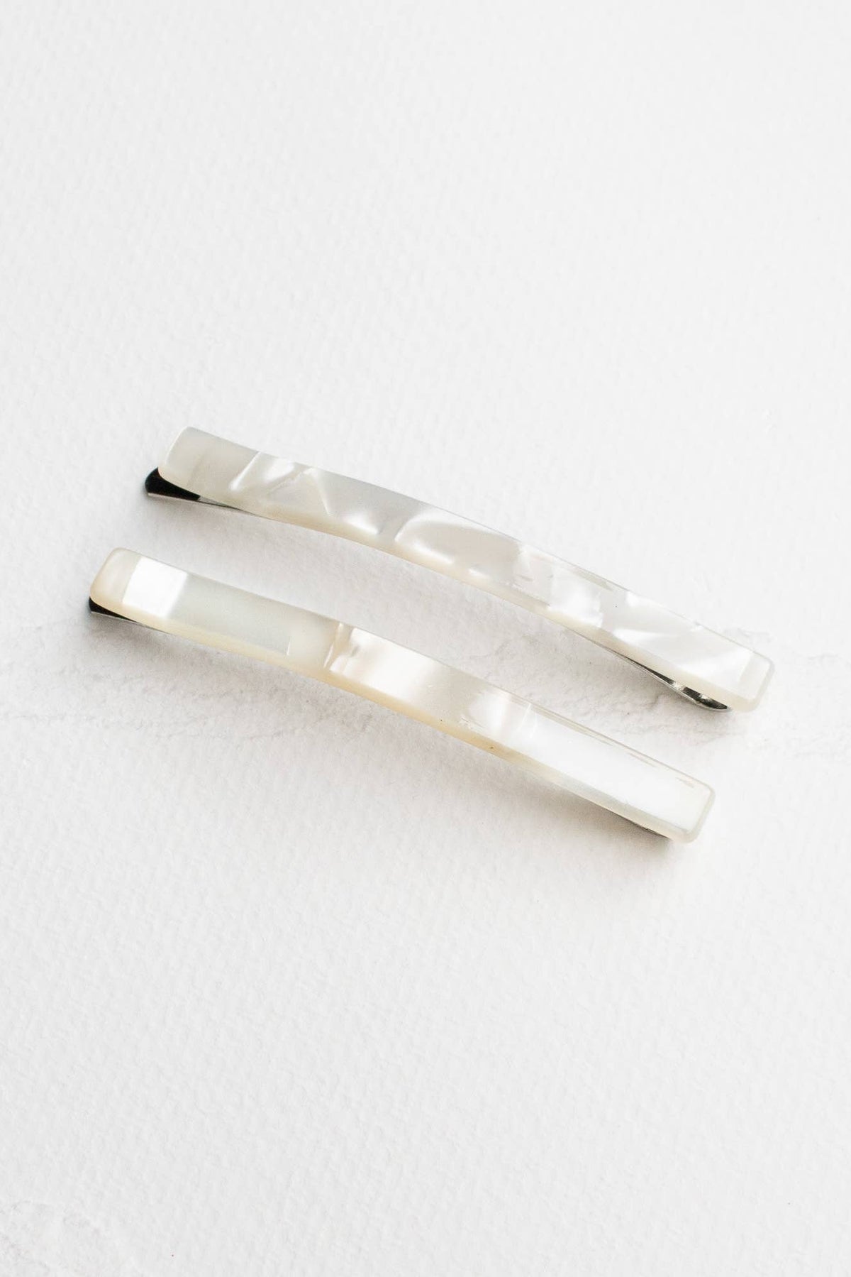 Eco Simple Hair Bobby Pin Set: Cream Cheese - The Mercantile London
