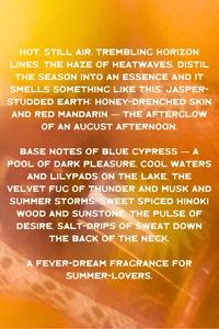 August Nectar Sun-Drenched Blend of Citrus & Woods Parfum