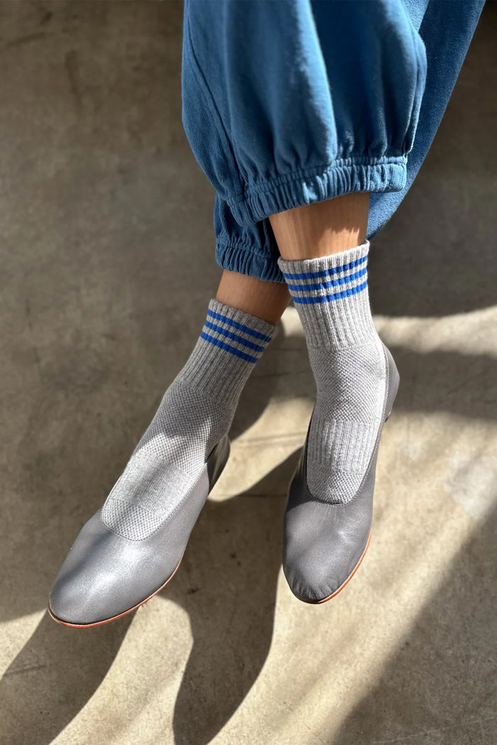 Le Bon Shoppe Girlfriend Grey Socks - The Mercantile London