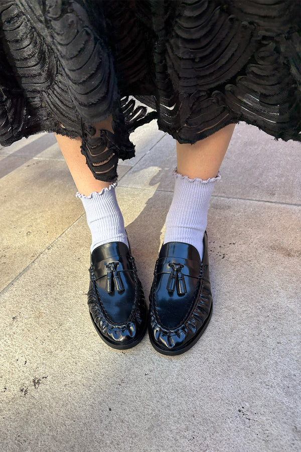 Billi Bi Boston Black Polido Loafers - The Mercantile London