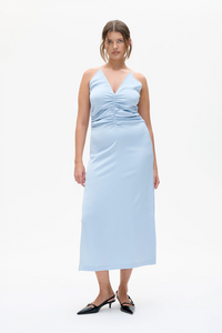 Baum Und Pferdgarten Atalia Subdued Blue Dress - The Mercantile London