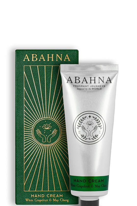 Abahna White Grapefruit & May Chang Hand Cream - The Mercantile London